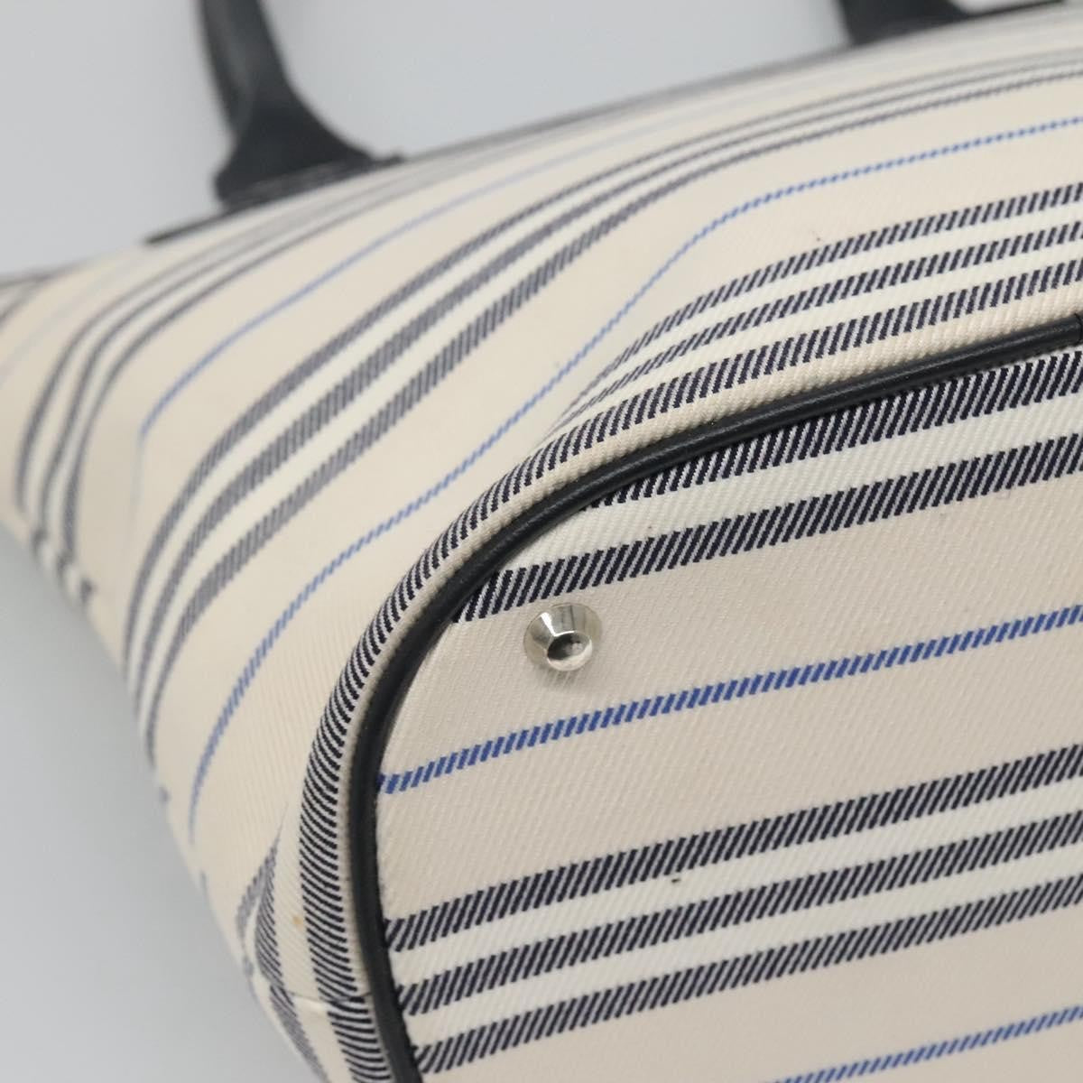 Burberry Vintage Handbag Canvas, BEIGE, CANVAS, Handbag