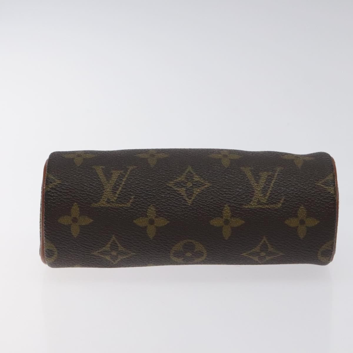 Louis Vuitton Papillon Pochette Monogram Canvas, BROWN, CANVAS, Handbag