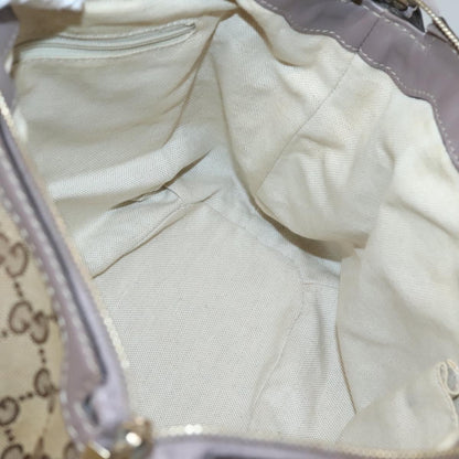 Gucci Sukey Top Handle Satchel GG Canvas with Leather, BEIGE, CANVAS, Handbag