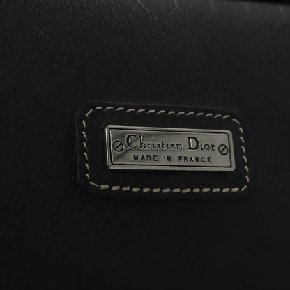 Christian Dior Vintage honeycomb clutch Canvas, BLACK, CANVAS, Clutche & pouche