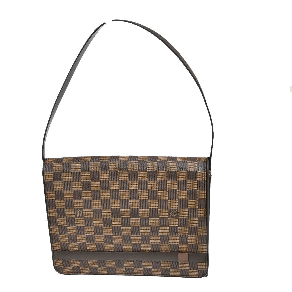 Louis Vuitton Tribeca Handbag Damier, BROWN, CANVAS, Shoulder bag