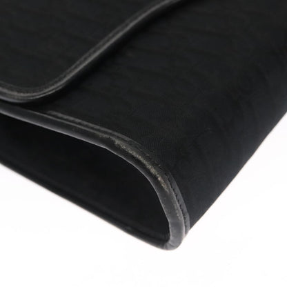 Christian Dior Vintage Trotter Crossbody Bag Diorissimo Coated Canvas, BLACK, CANVAS, Shoulder bag