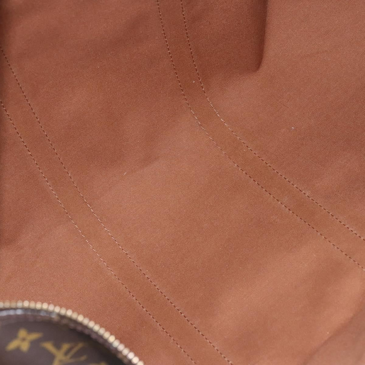 Louis Vuitton Keepall Bag Monogram Canvas, BROWN, CANVAS, Travel bag