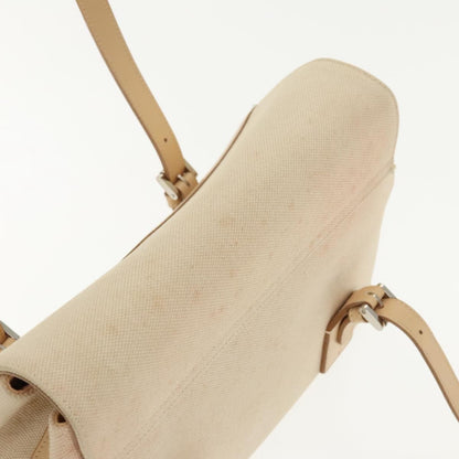 Burberry Vintage Handbag Canvas, BEIGE, CANVAS, Handbag