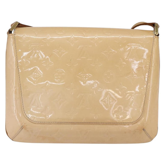 Louis Vuitton Thompson Street Handbag Monogram Vernis, BEIGE, PATENT_LEATHER, Shoulder bag