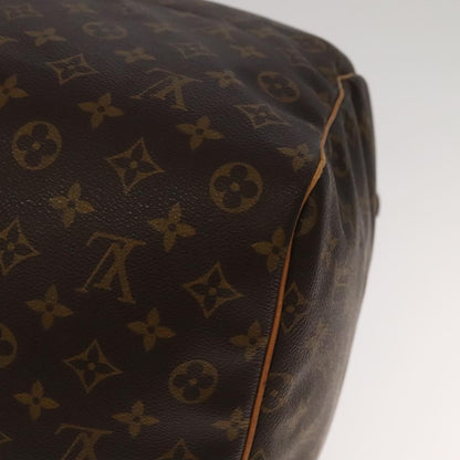 Louis Vuitton Keepall Bag Monogram Canvas, BROWN, CANVAS, Travel bag