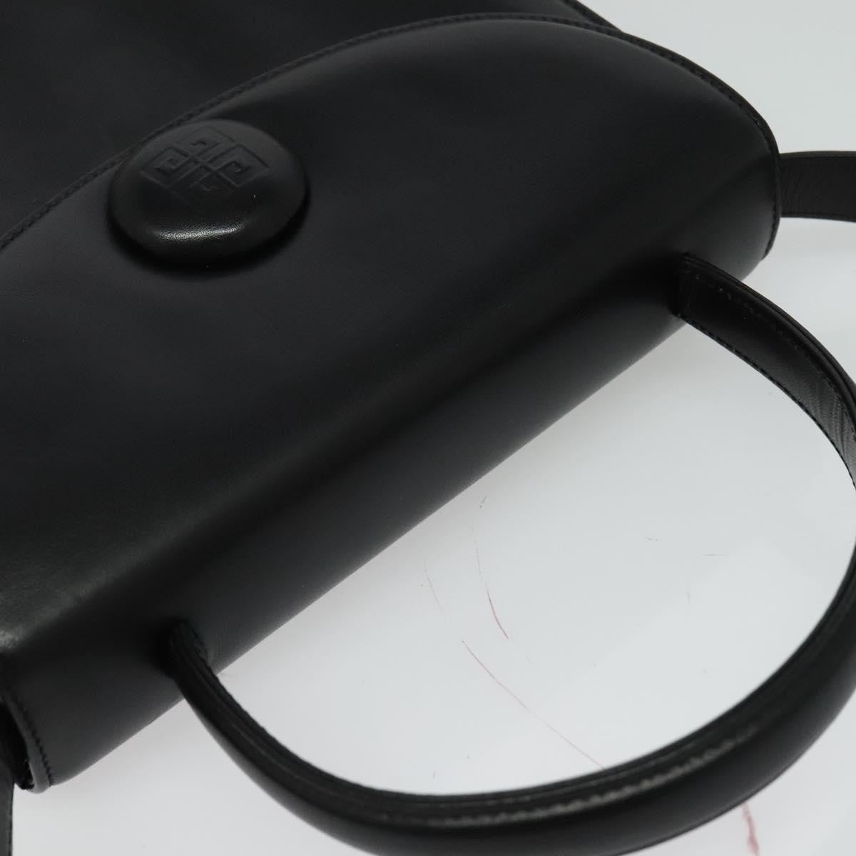 Givenchy Vintage 4G handbag Leather, BLACK, LEATHER, Handbag