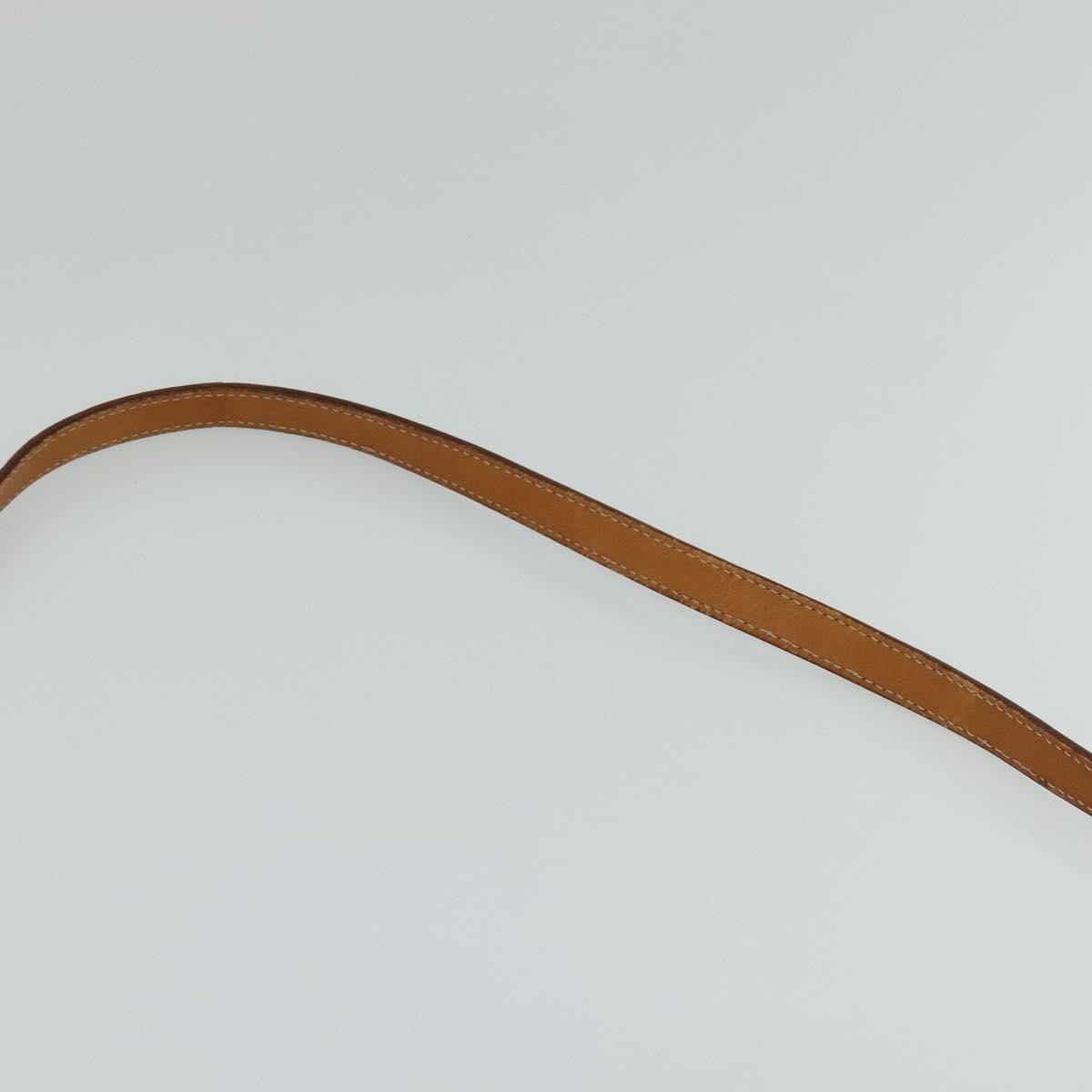 Celine Vintage Macadam Shoulder Bag Canvas and Leather, BROWN, CANVAS, Shoulder bag