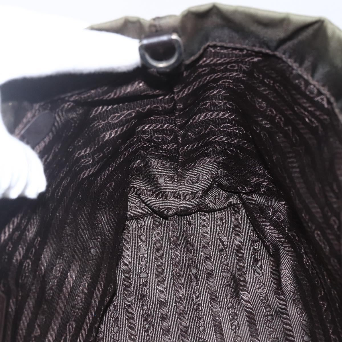 Prada Vintage Tote Tessuto, KHAKI, NYLON, Tote bag