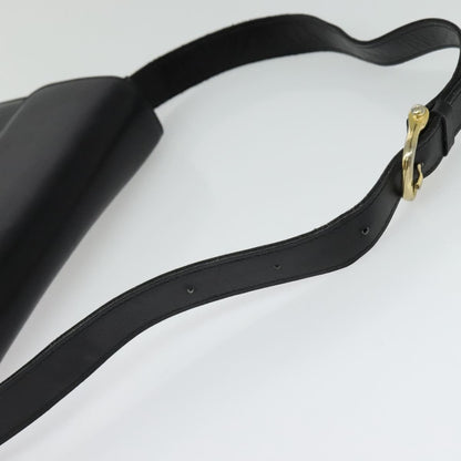 Celine Horse Carriage Shoulder bag Leather, BLACK, LEATHER, Shoulder bag