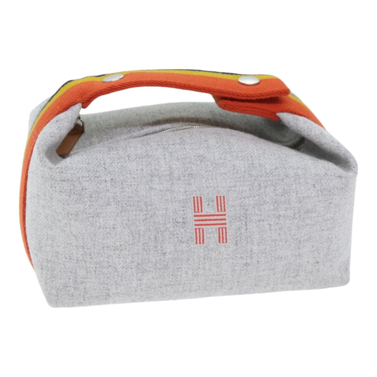 Hermes Bride à Brac Wool, GRAY, WOOL, Scarve & shawl