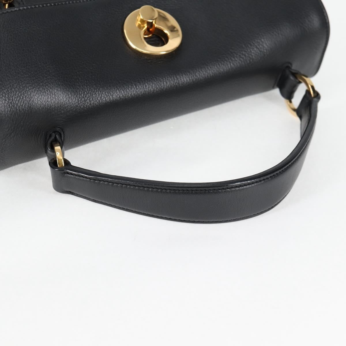 Saint Laurent Muse Two Bag Leather, BLACK, LEATHER, Handbag