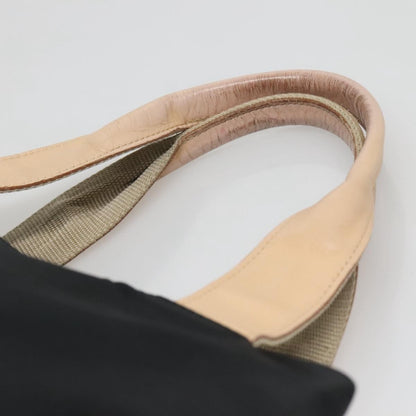 Burberry Vintage Handbag Nylon, BLACK, NYLON, Handbag