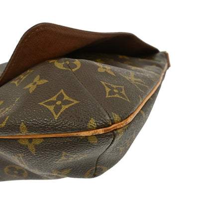 Louis Vuitton Musette Handbag Monogram Canvas, BROWN, CANVAS, Shoulder bag