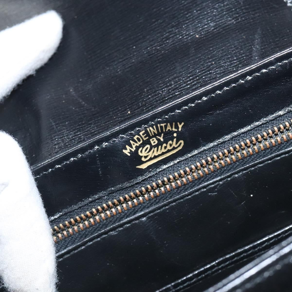 Gucci 1973 Shoulder Bag Leather, BLACK, LEATHER, Shoulder bag