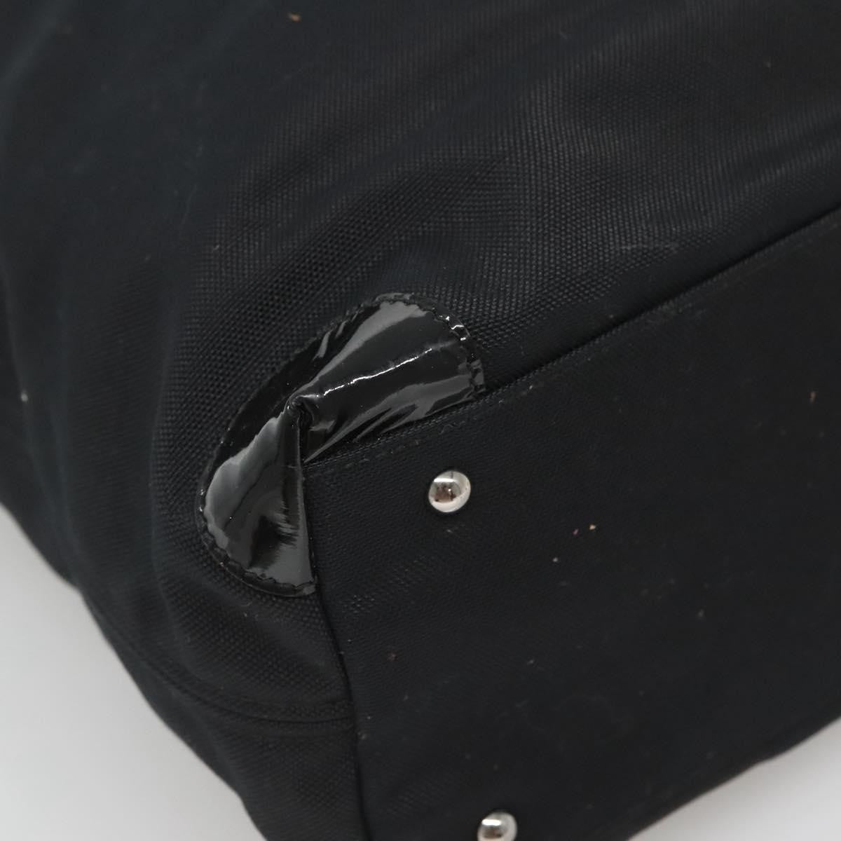 Salvatore Ferragamo Vala tote Canvas, BLACK, CANVAS, Tote bag