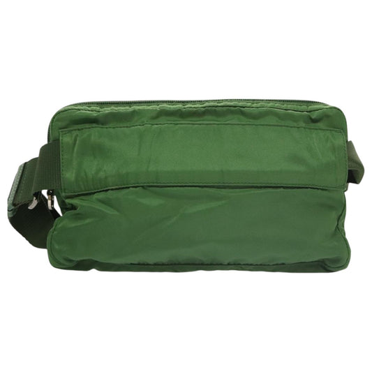 Prada Multi Pocket Zip Waist Bag Tessuto, GREEN, NYLON, Bag