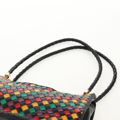 Bottega Veneta Intrecciato Shoulder bag Leather, MULTICOLOUR, LEATHER, Shoulder bag