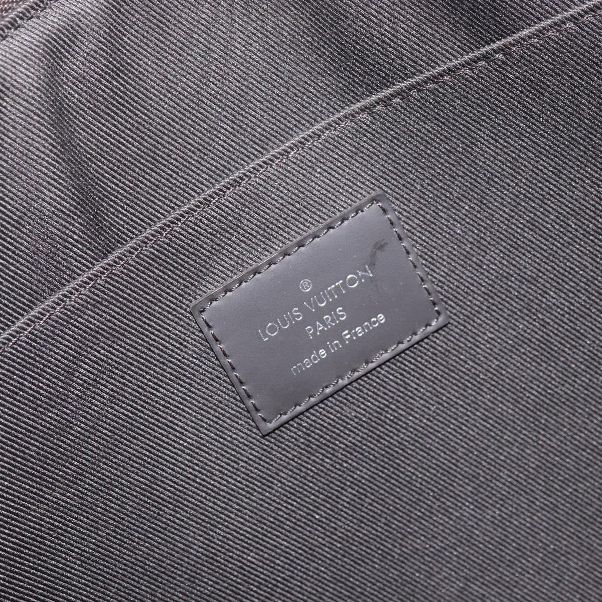 Louis Vuitton Pochette Jour Limited Edition Chapman Savane Damier, BROWN, CANVAS, Clutche & pouche