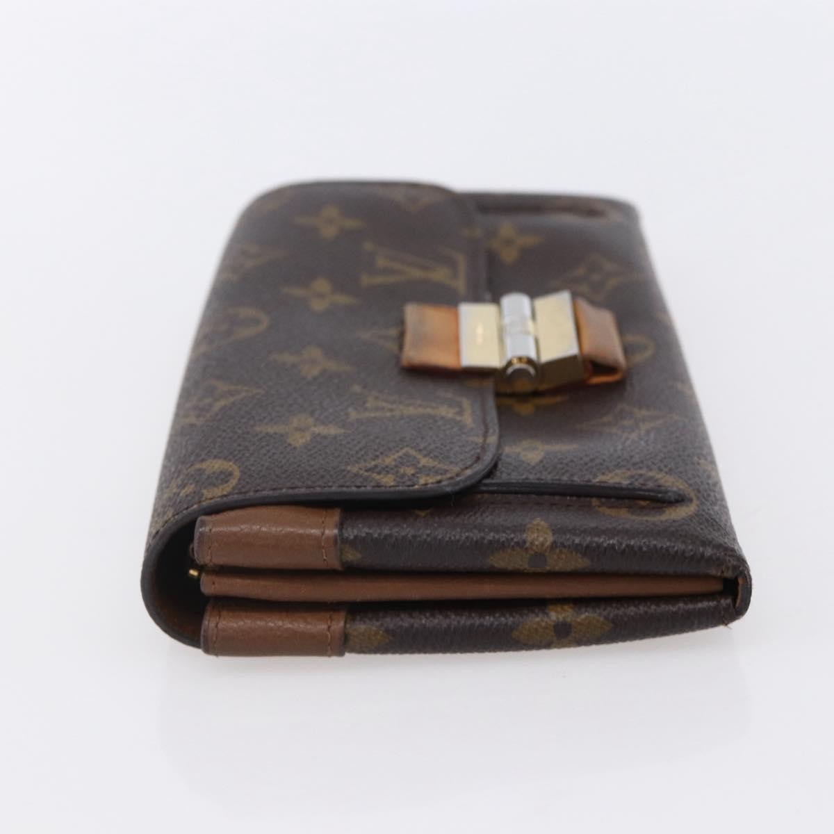 Louis Vuitton Elysee Wallet Monogram Canvas and Leather, CAMEL, CANVAS, Wallets