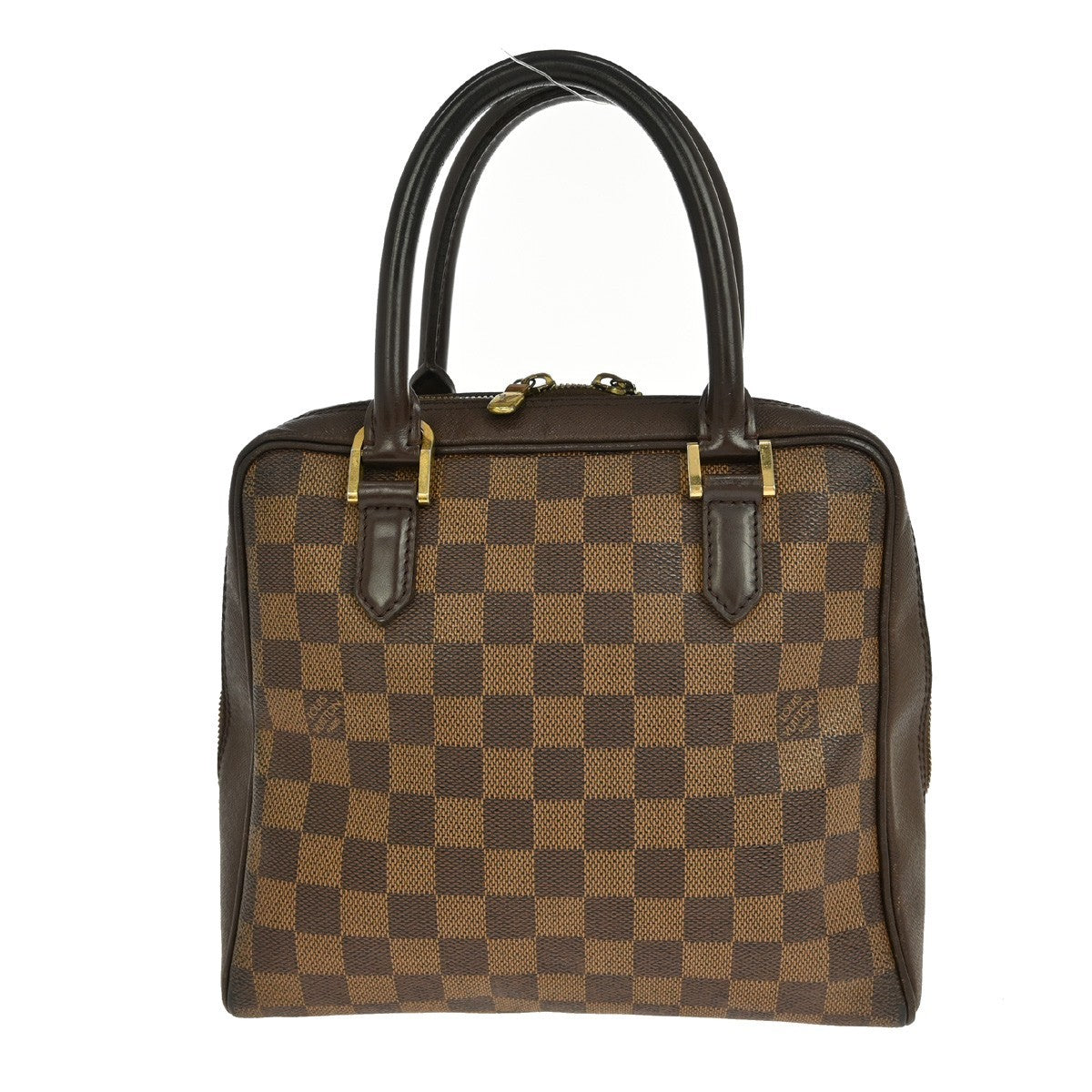 Louis Vuitton Brera Handbag Damier, BROWN, CANVAS, Handbag