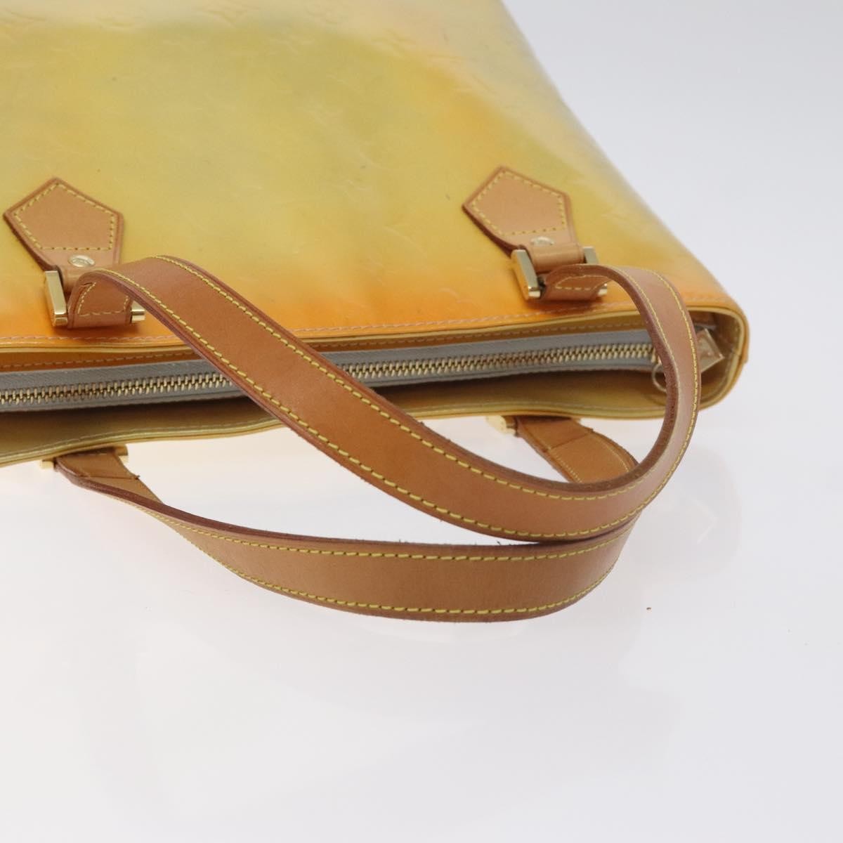 Louis Vuitton Vernis Houston Bag labellov, GRAY, PATENT_LEATHER, Handbag