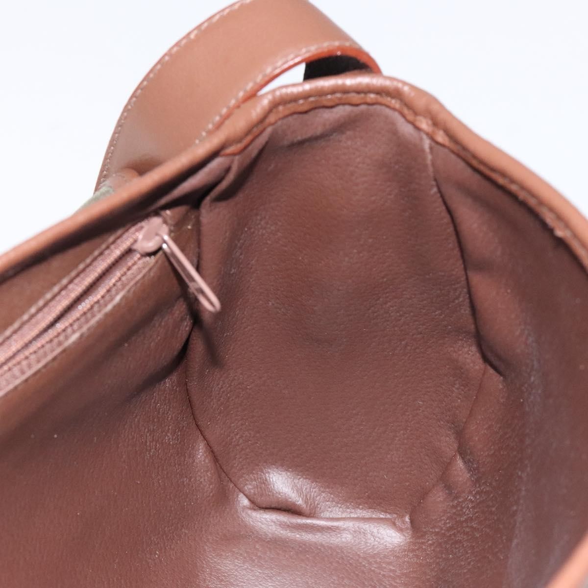 Burberry Vintage Shoulder Bag Suede, KHAKI, SUEDE, Shoulder bag