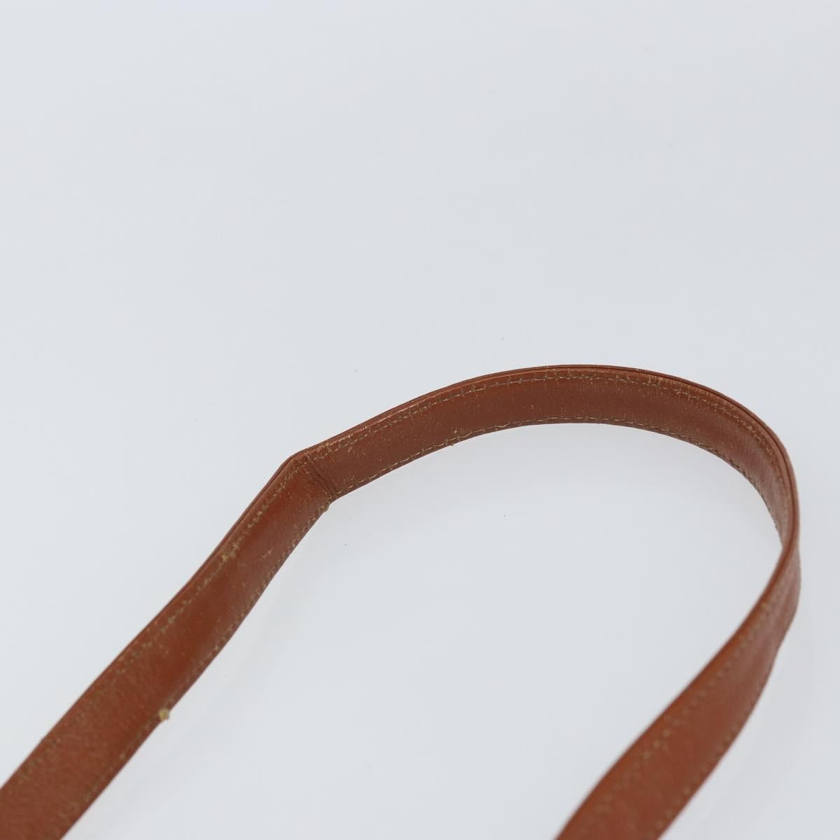 Christian Dior Vintage Trotter Shoulder Bag Canvas, BROWN, CANVAS, Shoulder bag