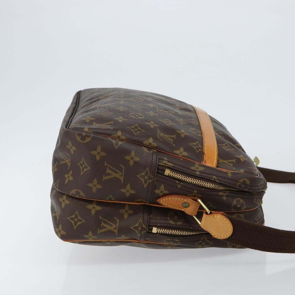 Louis Vuitton Reporter Bag Monogram Canvas, BROWN, CANVAS, Shoulder bag
