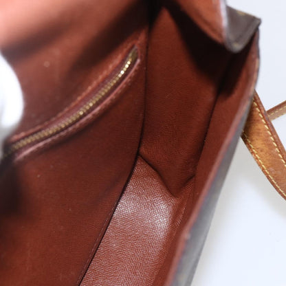 Louis Vuitton Saint Cloud Handbag Monogram Canvas, BROWN, CANVAS, Shoulder bag