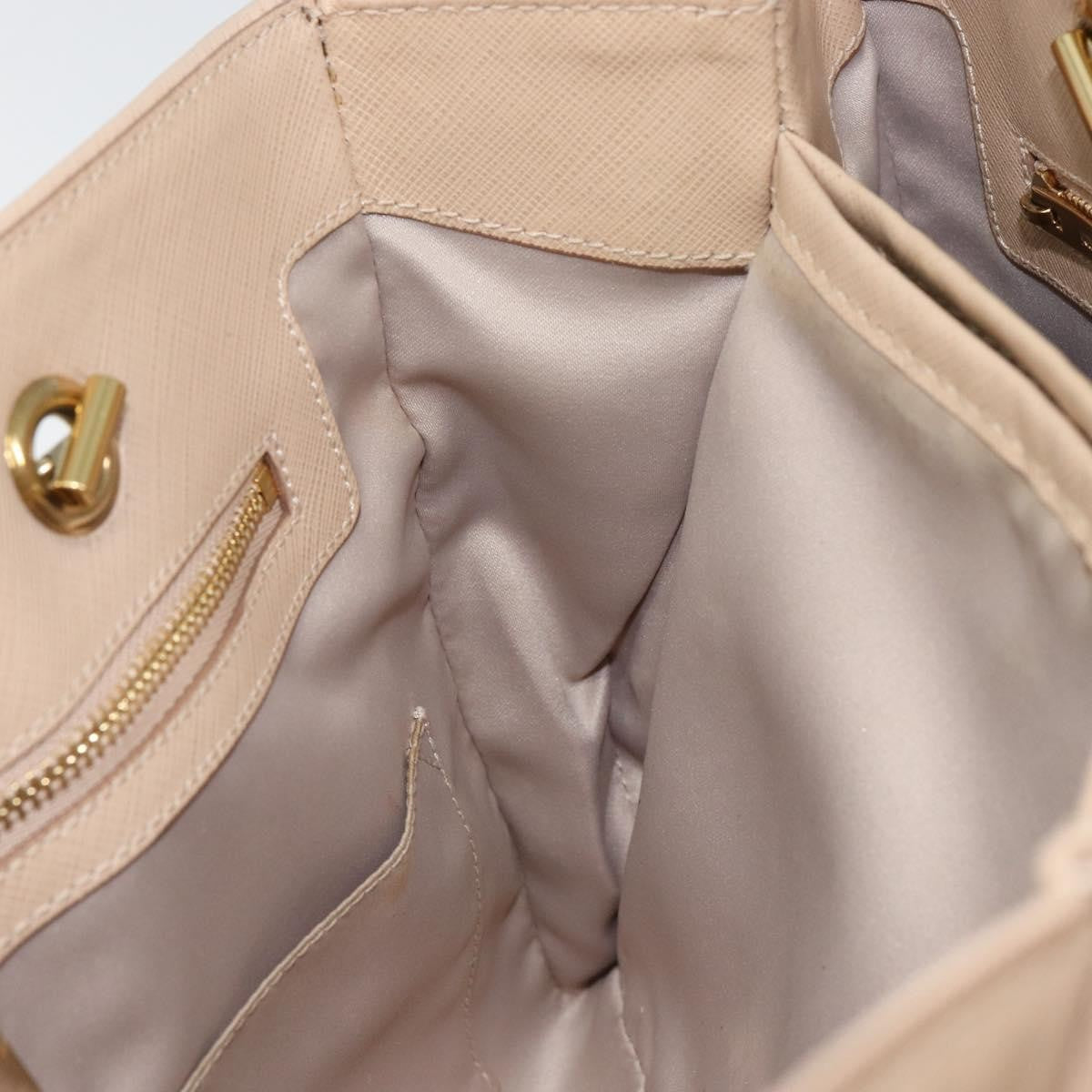 Salvatore Ferragamo Vala Shoulder Bag Leather, BEIGE, LEATHER, Shoulder bag