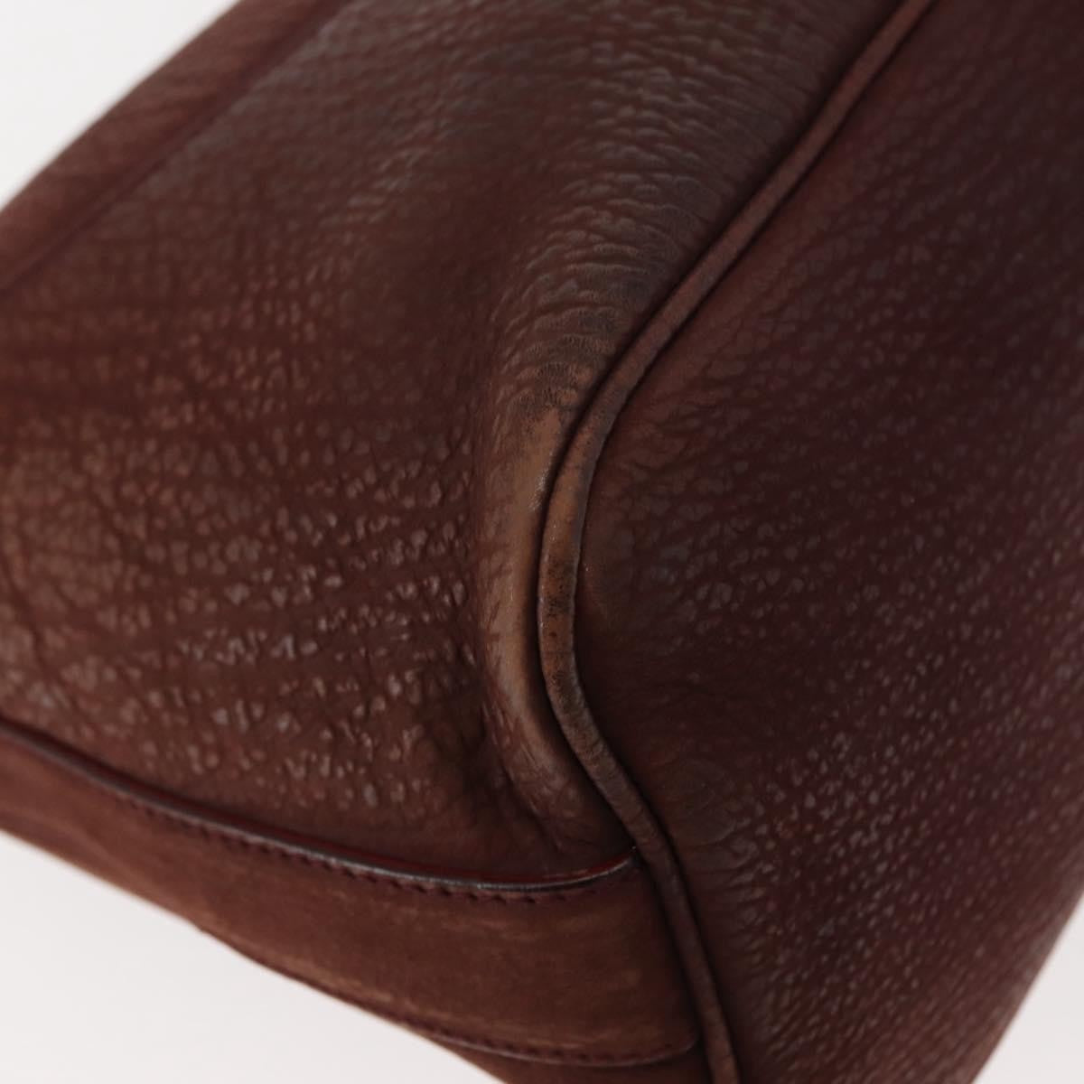 Bvlgari Medallion Frame Shoulder Bag Leather, BROWN, LEATHER, Shoulder bag