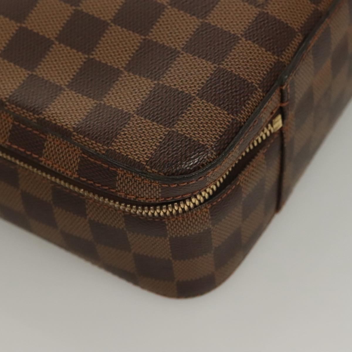 Louis Vuitton Sabana Laptop Briefcase Damier, BROWN, CANVAS, Briefcase