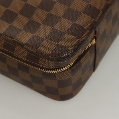 Louis Vuitton Sabana Laptop Briefcase Damier, BROWN, CANVAS, Briefcase