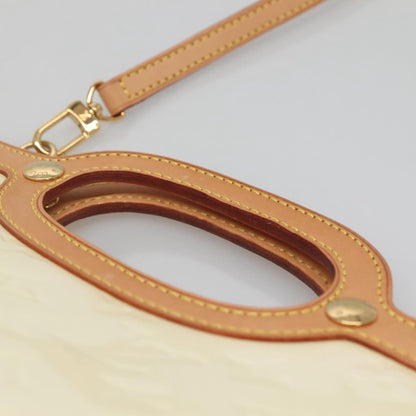 Louis Vuitton Roxbury Drive Handbag Monogram Vernis, BEIGE, PATENT_LEATHER, Handbag