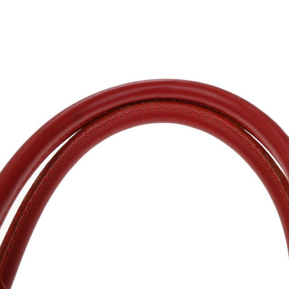 Louis Vuitton Passy Tote Epi Leather, RED, LEATHER, Tote bag