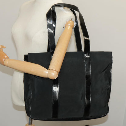 Salvatore Ferragamo Vala tote Canvas, BLACK, CANVAS, Tote bag