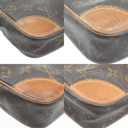 Louis Vuitton Marly Dragonne Clutch Monogram Canvas, BROWN, CANVAS, Clutche & pouche