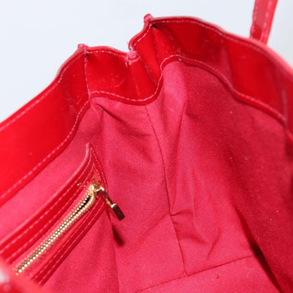 Louis Vuitton Wilshire Handbag Monogram Vernis, RED, PATENT_LEATHER, Handbag