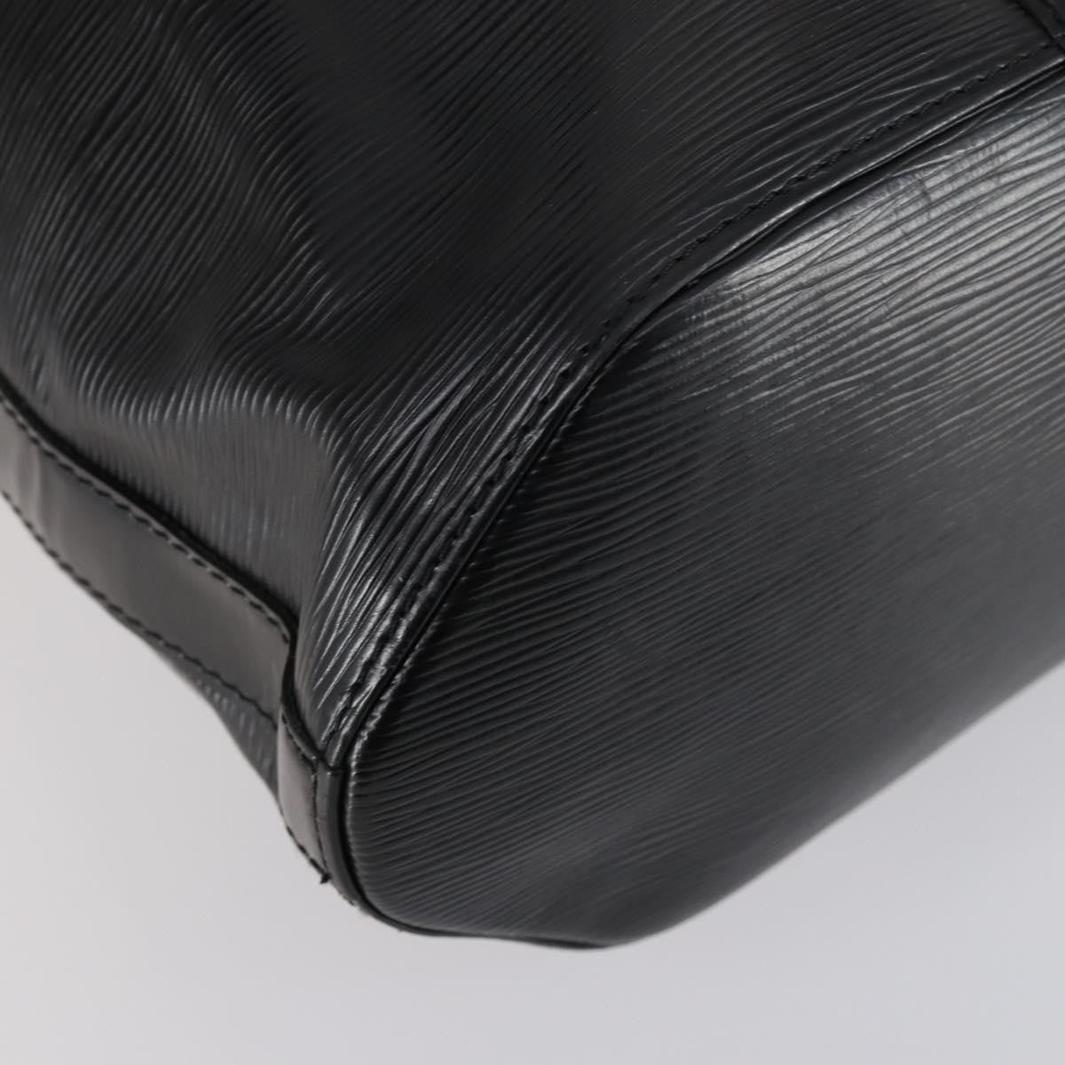 Louis Vuitton Sac a Dos Drawstring Backpack Epi Leather, BLACK, LEATHER, Backpack