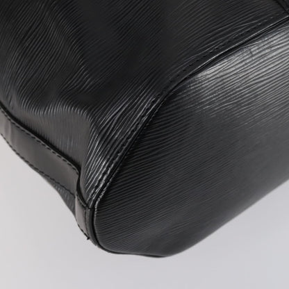 Louis Vuitton Sac a Dos Drawstring Backpack Epi Leather, BLACK, LEATHER, Backpack