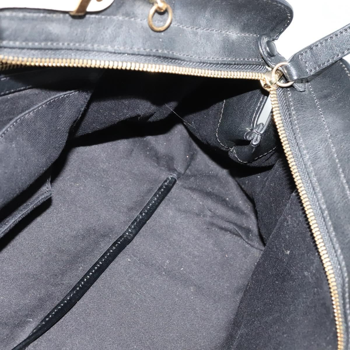 Chloe Alice Satchel Leather, BLACK, LEATHER, Handbag