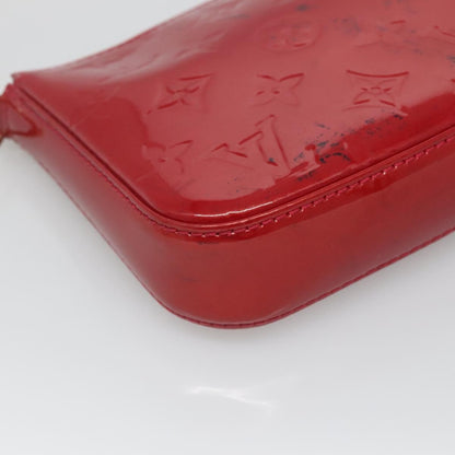 Louis Vuitton Pochette Accessoires vernis, RED, PATENT_LEATHER, Clutche & pouche