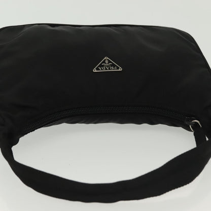 Prada Hobo Tessuto, BLACK, NYLON, Handbag