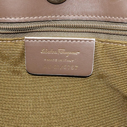 Salvatore Ferragamo Gancini Tote Gancini Canvas, BEIGE, CANVAS, Tote bag