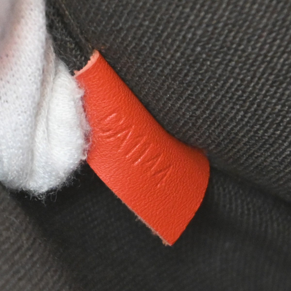 Louis Vuitton Tadao Handbag Damier Infini Leather, RED, LEATHER, Handbag