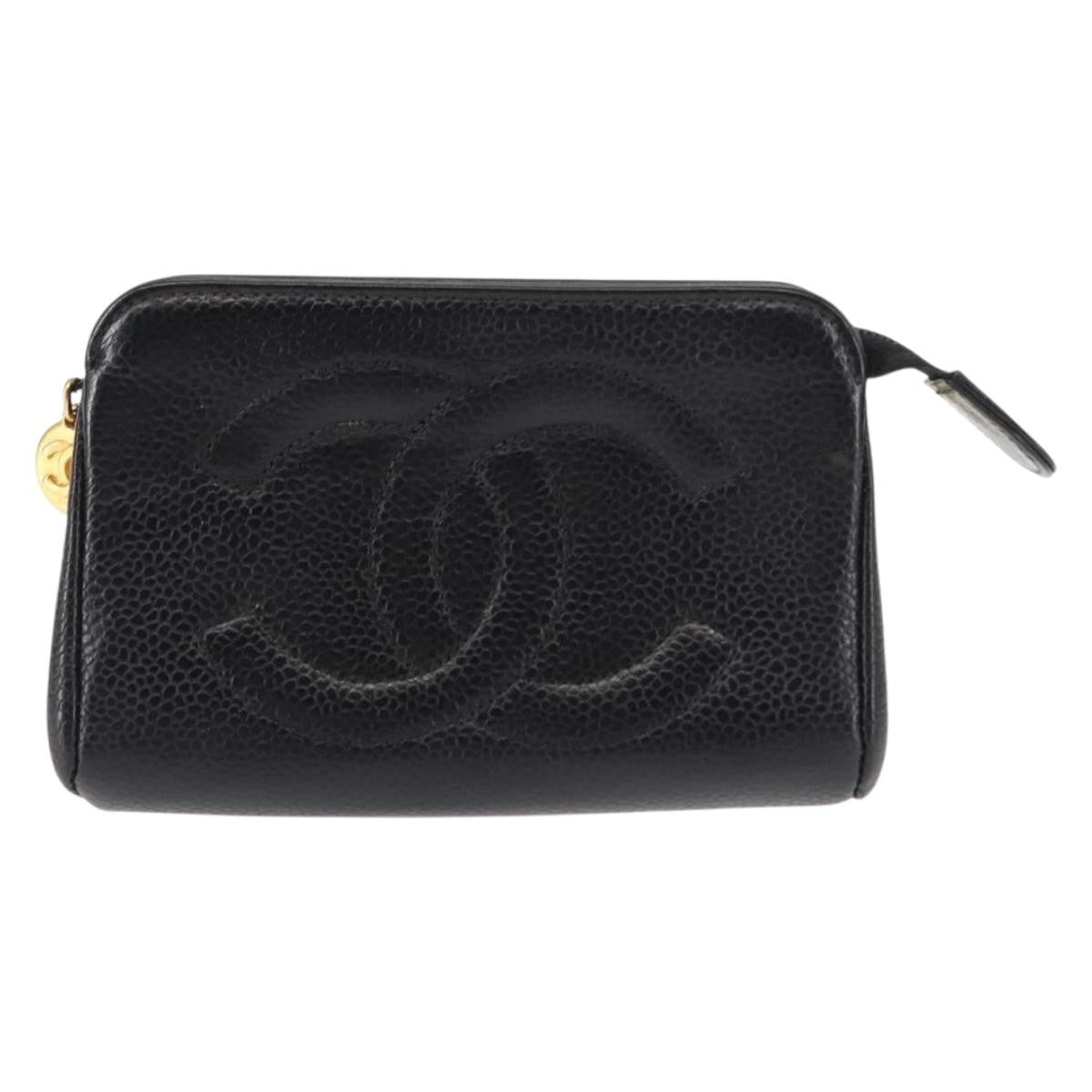 Chanel Timeless CC Wallet Caviar, BLACK, LEATHER, Wallets