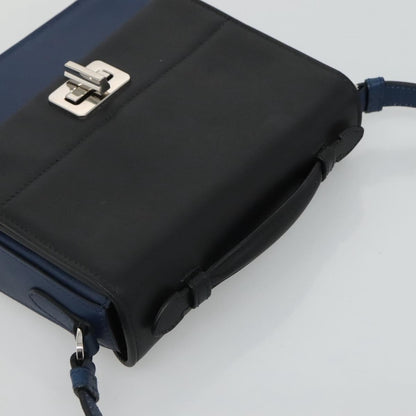 Prada Turnlock Crossbody Bag City Calf, BLACK, LEATHER, Shoulder bag