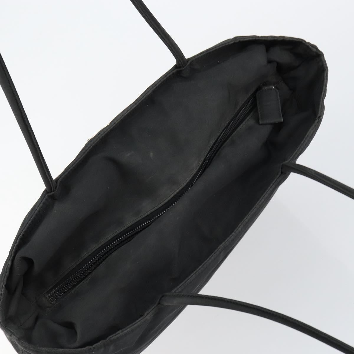 Prada Vintage Tote Tessuto, BLACK, NYLON, Tote bag