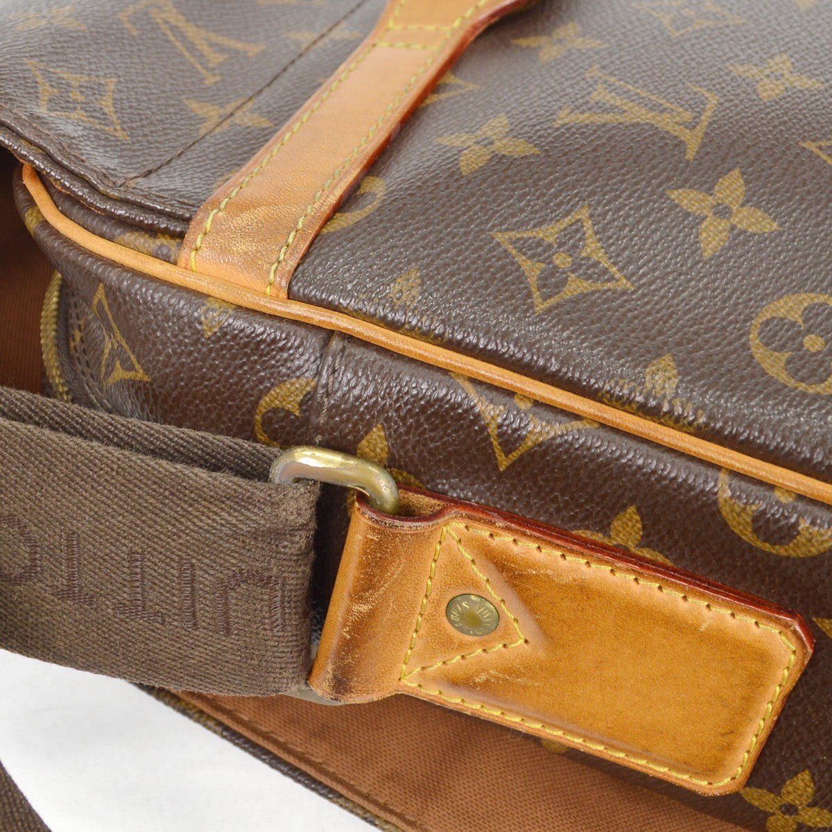 Louis Vuitton Abbesses Messenger Bag Monogram Canvas, BROWN, CANVAS, Shoulder bag